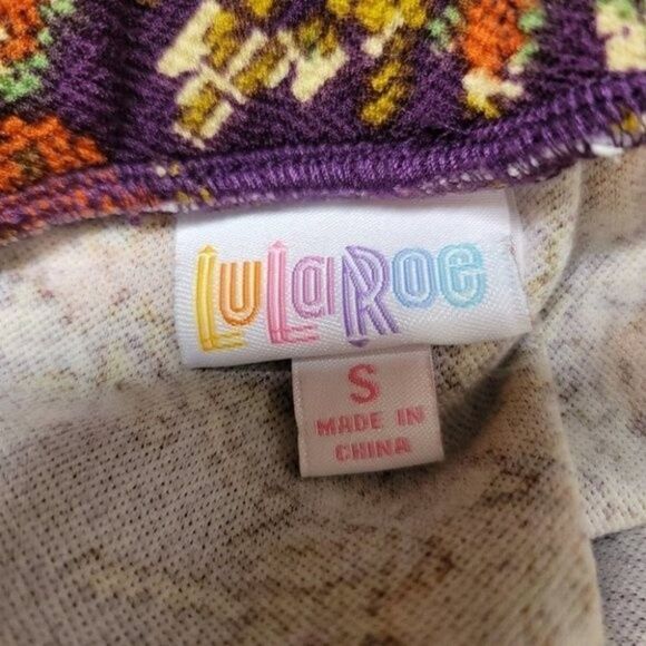 LuLaRoe Madison Floral Skirt Small - Picture 4 of 10